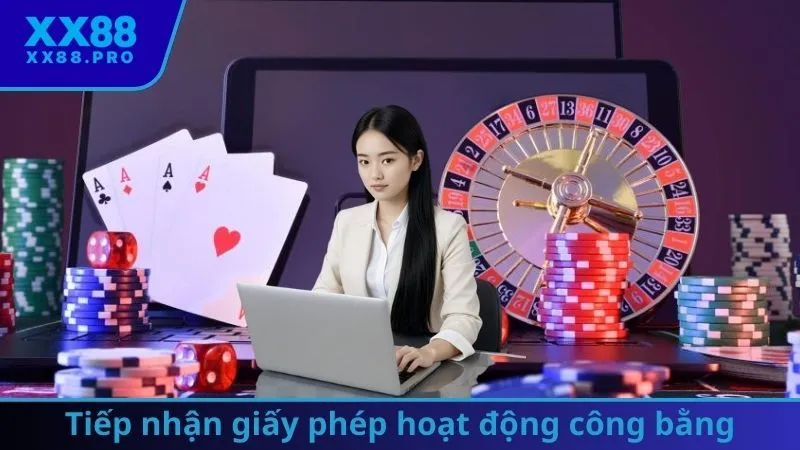 Tiếp nhận giấy phép hoạt động công bằng trong trò chơi